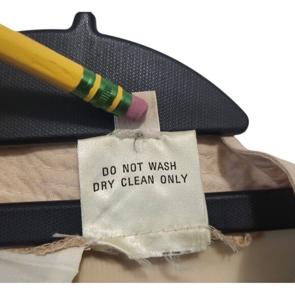 Vintage NEW THREADS Silk Dress Disco Dancing Midi - Picture 13 of 15